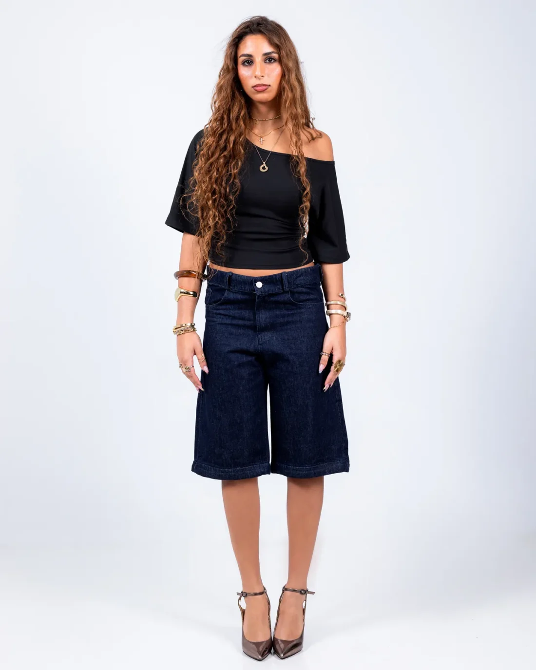 Dark Pants with Hidden Zipper/Jorts, photo 5