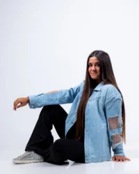 Mesh Denim Jacket, photo 2