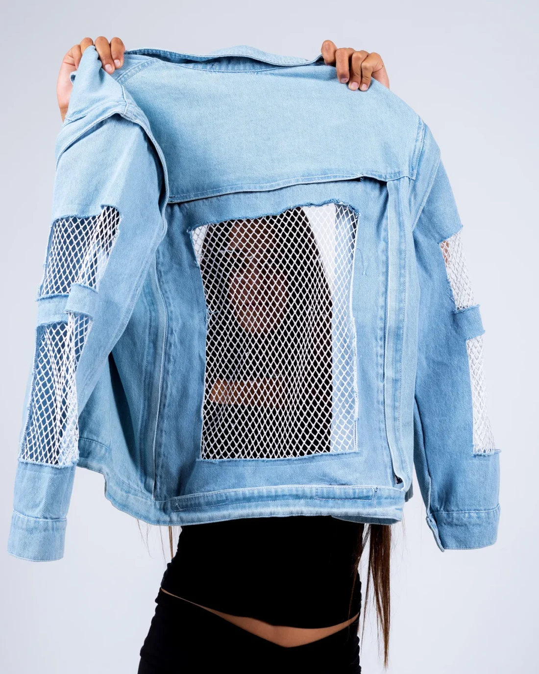 Mesh Denim Jacket, photo 3