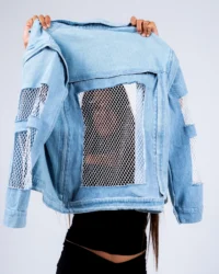Mesh Denim Jacket, photo 3