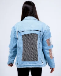 Mesh Denim Jacket, photo 4