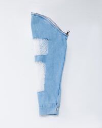 Mesh pair of sleeves
